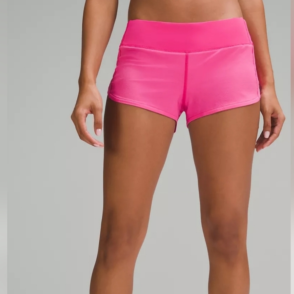 Lululemon Speed Up High-Rise Short 2.5" Sonic Pink Size 4 Sold Out Online